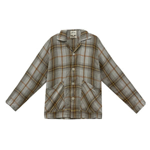 NICHOLAS DALEY - 3 POCKET COLLARLED CARDIGAN - SS24 - ND SUMMER TARTAN
